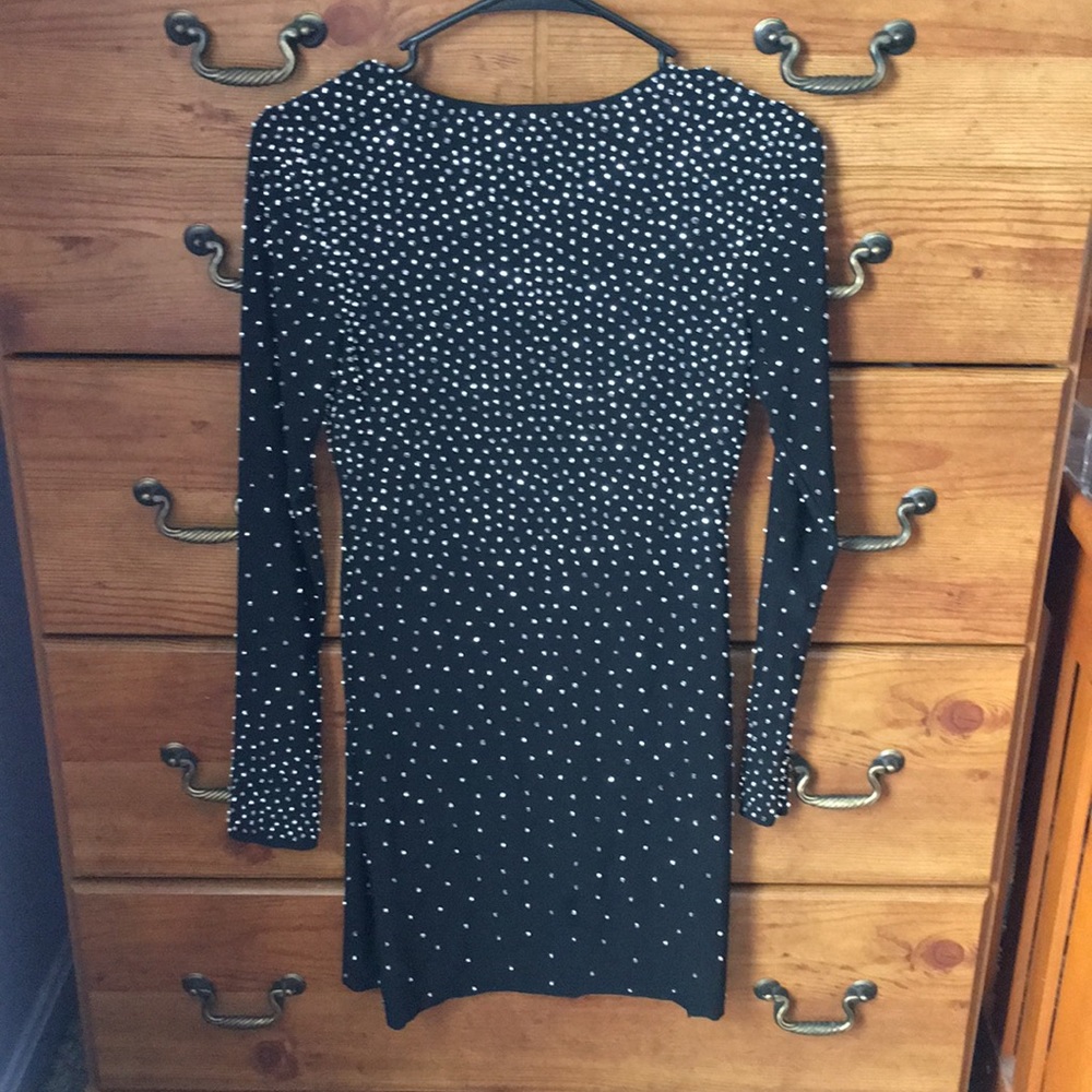 Black sparkly formal dress!
